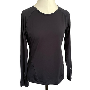 Arc'teryx Navy Blue Technical Long Sleeve Crewneck Base Layer Shirt - Small